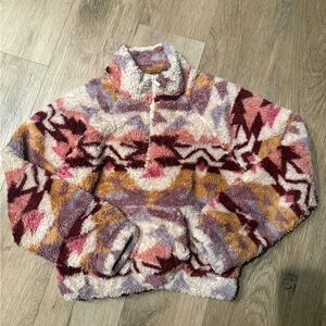 Cozy Multicolor Teddy Jacket